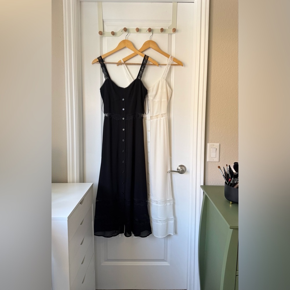 Reformation Wynton Dress In Ivory, brand new, never worn, no flaws. - Picture 16 of 16